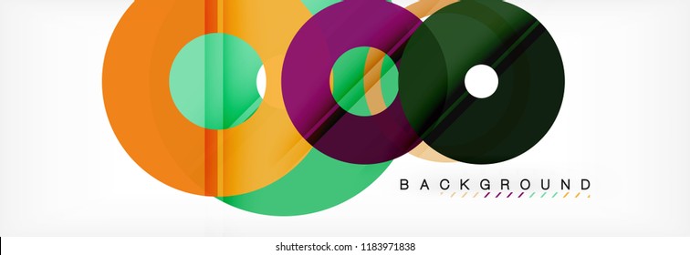 Modern geometrical abstract background, vector illustration