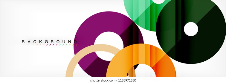 Modern geometrical abstract background, vector illustration
