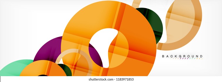 Modern geometrical abstract background, vector illustration