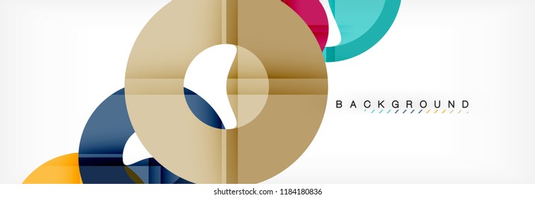 Fundo abstrato geométrico moderno, ilustração vetorial