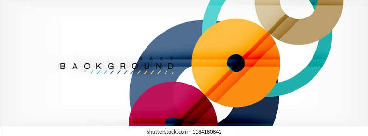 Fondo abstracto geométrico moderno, ilustración vectorial