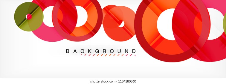 Modern geometrical abstract background, vector illustration
