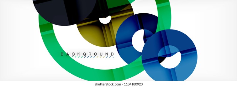 Fondo abstracto geométrico moderno, ilustración vectorial