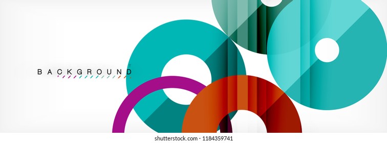 Modern geometrical abstract background, vector illustration