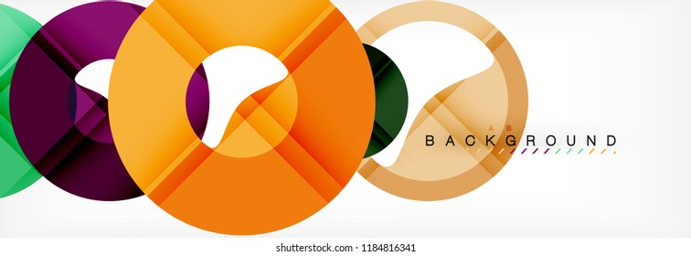 Fondo abstracto geométrico moderno, ilustración vectorial