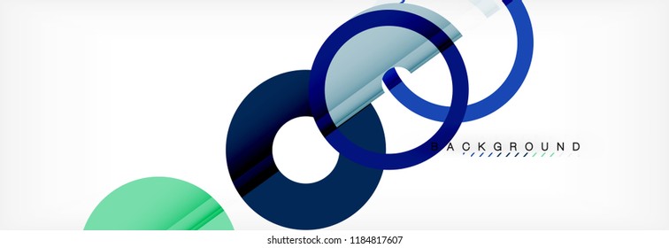Modern geometrical abstract background, vector illustration