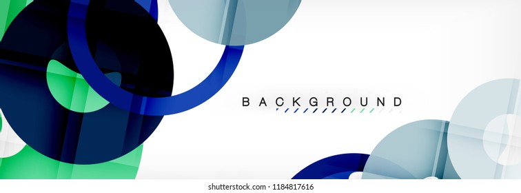 Modern geometrical abstract background, vector illustration