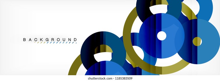 Modern geometrical abstract background, vector illustration