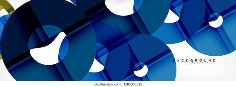 Modern geometrical abstract background, vector illustration