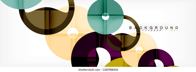 Modern geometrical abstract background, vector illustration