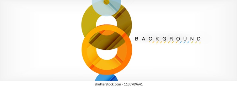Modern geometrical abstract background, vector illustration