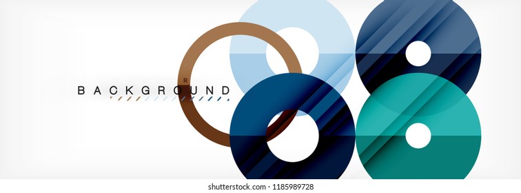 Modern geometrical abstract background, vector illustration