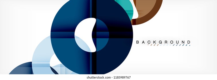 Modern geometrical abstract background, vector illustration