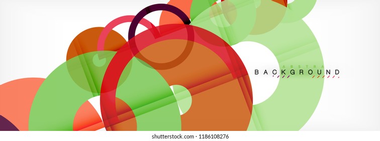 Modern geometrical abstract background, vector illustration