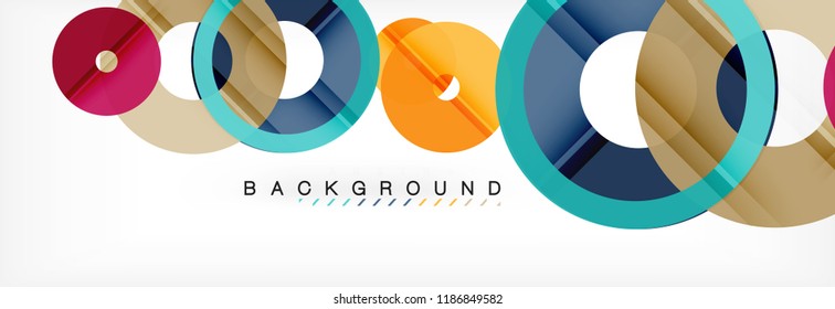 Modern geometrical abstract background, vector illustration