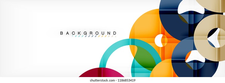 Modern geometrical abstract background, vector illustration