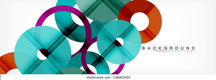 Fondo abstracto geométrico moderno, ilustración vectorial
