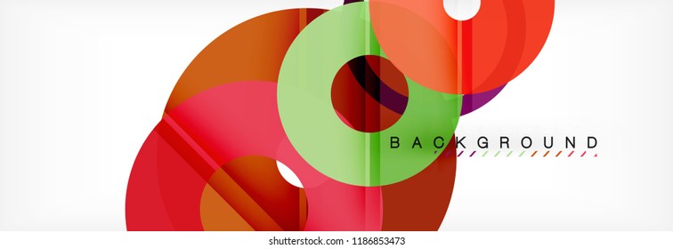 Modern geometrical abstract background, vector illustration