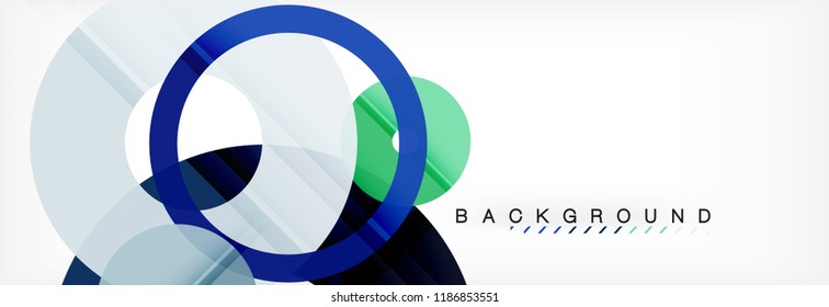 Modern geometrical abstract background, vector illustration