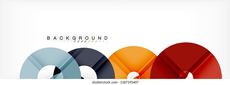 Fondo abstracto geométrico moderno, ilustración vectorial