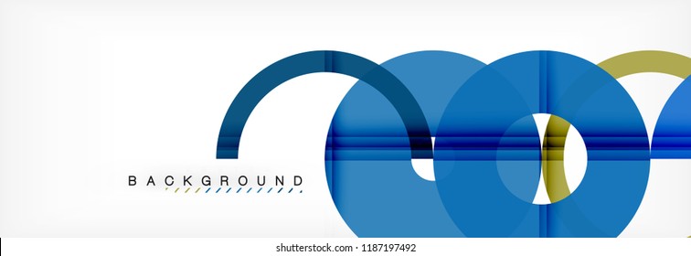 Modern geometrical abstract background, vector illustration