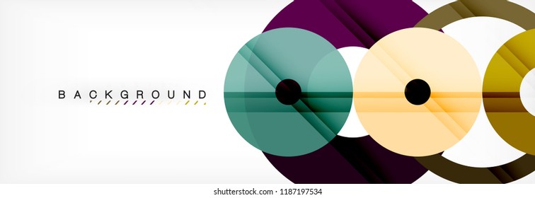 Modern geometrical abstract background, vector illustration