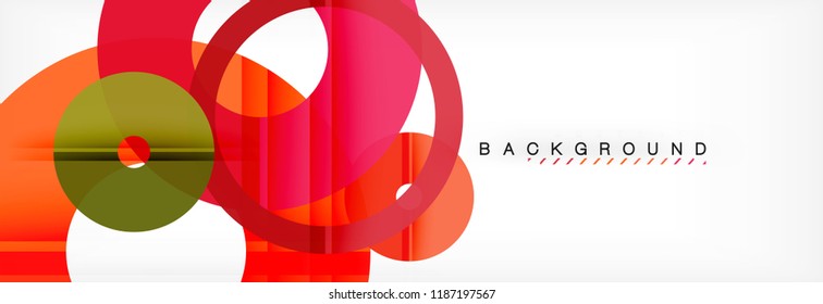 Modern geometrical abstract background, vector illustration