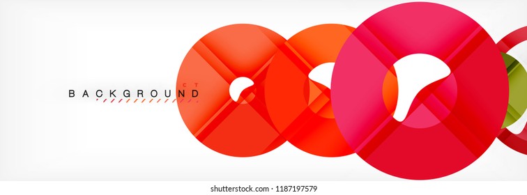 Modern geometrical abstract background, vector illustration