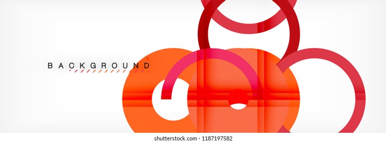 Modern geometrical abstract background, vector illustration