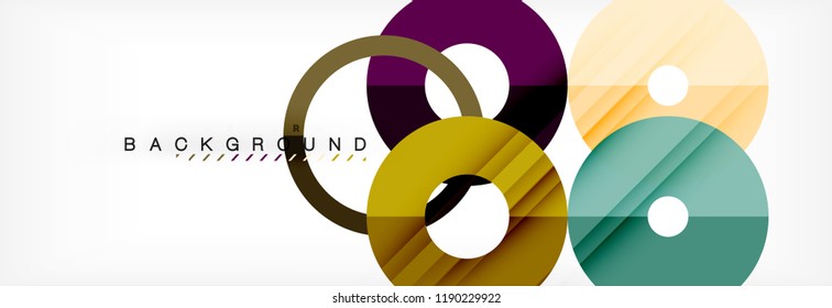 Modern geometrical abstract background, vector illustration