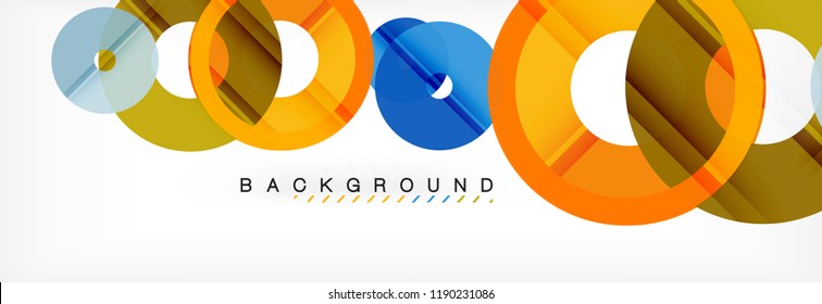 Modern geometrical abstract background, vector illustration