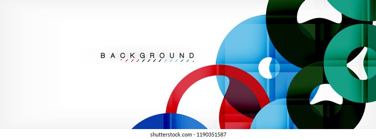 Fondo abstracto geométrico moderno, ilustración vectorial
