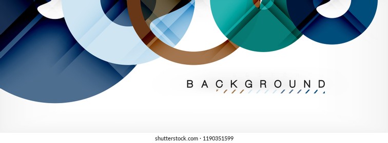 Modern geometrical abstract background, vector illustration