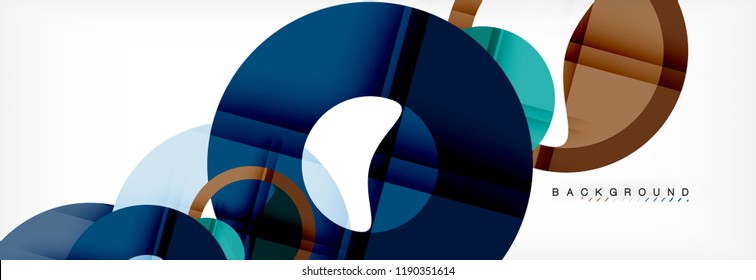 Modern geometrical abstract background, vector illustration