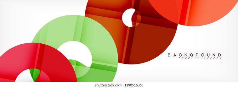 Modern geometrical abstract background, vector illustration