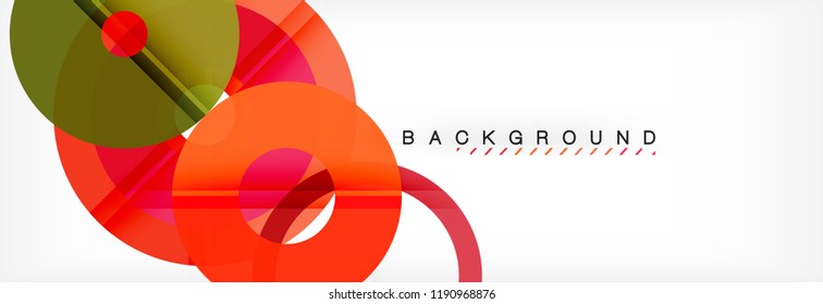 Modern geometrical abstract background, vector illustration