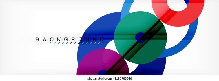 Fundo abstrato geométrico moderno, ilustração vetorial