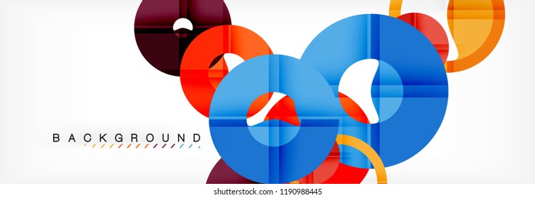Moderner, geometrischer abstrakter Hintergrund, Vektorgrafik