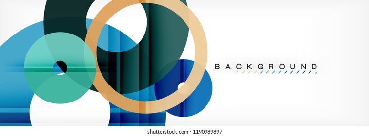Fondo abstracto geométrico moderno, ilustración vectorial