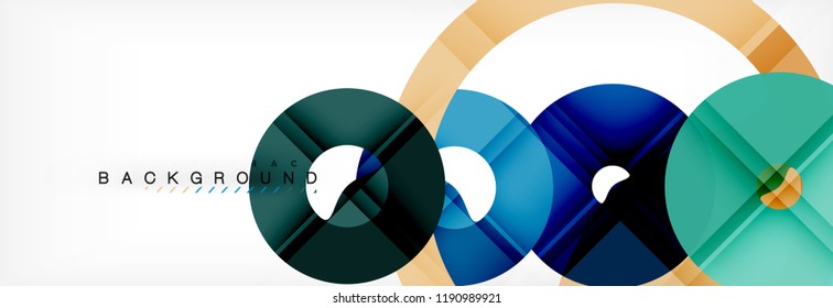 Fondo abstracto geométrico moderno, ilustración vectorial