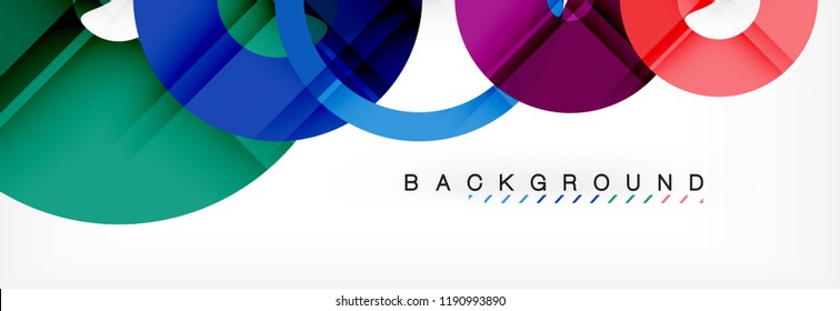 Fondo abstracto geométrico moderno, ilustración vectorial