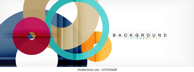 Modern geometrical abstract background, vector illustration