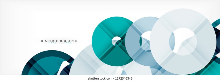 Modern geometrical abstract background, vector illustration