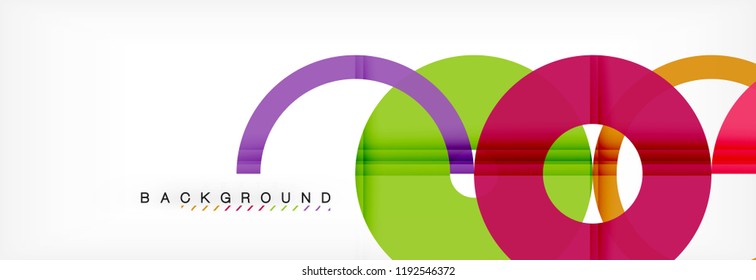 Fondo abstracto geométrico moderno, ilustración vectorial