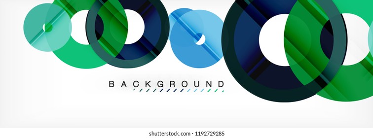 Modern geometrical abstract background, vector illustration