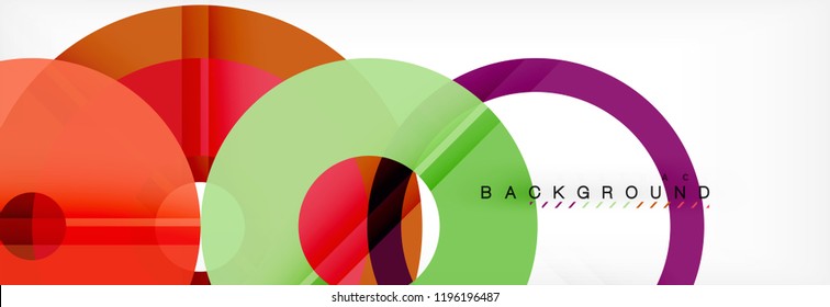 Modern geometrical abstract background, vector illustration