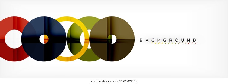 Modern geometrical abstract background, vector illustration