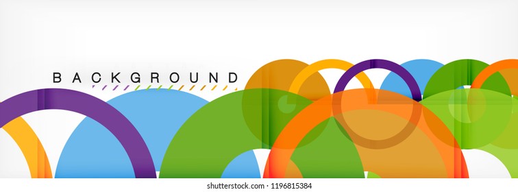 Modern geometrical abstract background, vector illustration