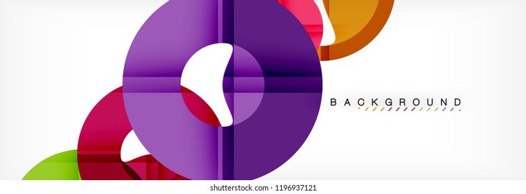 Fondo abstracto geométrico moderno, ilustración vectorial