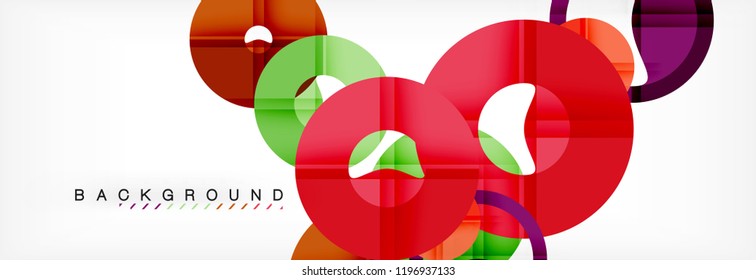 Modern geometrical abstract background, vector illustration